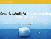 Tablet Screenshot of creativemediafx.com